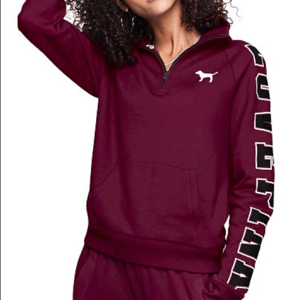 PINK quarter zip